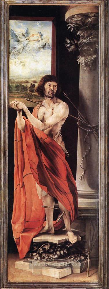 St Sebastian Renaissance Matthias Grunewald Ölgemälde